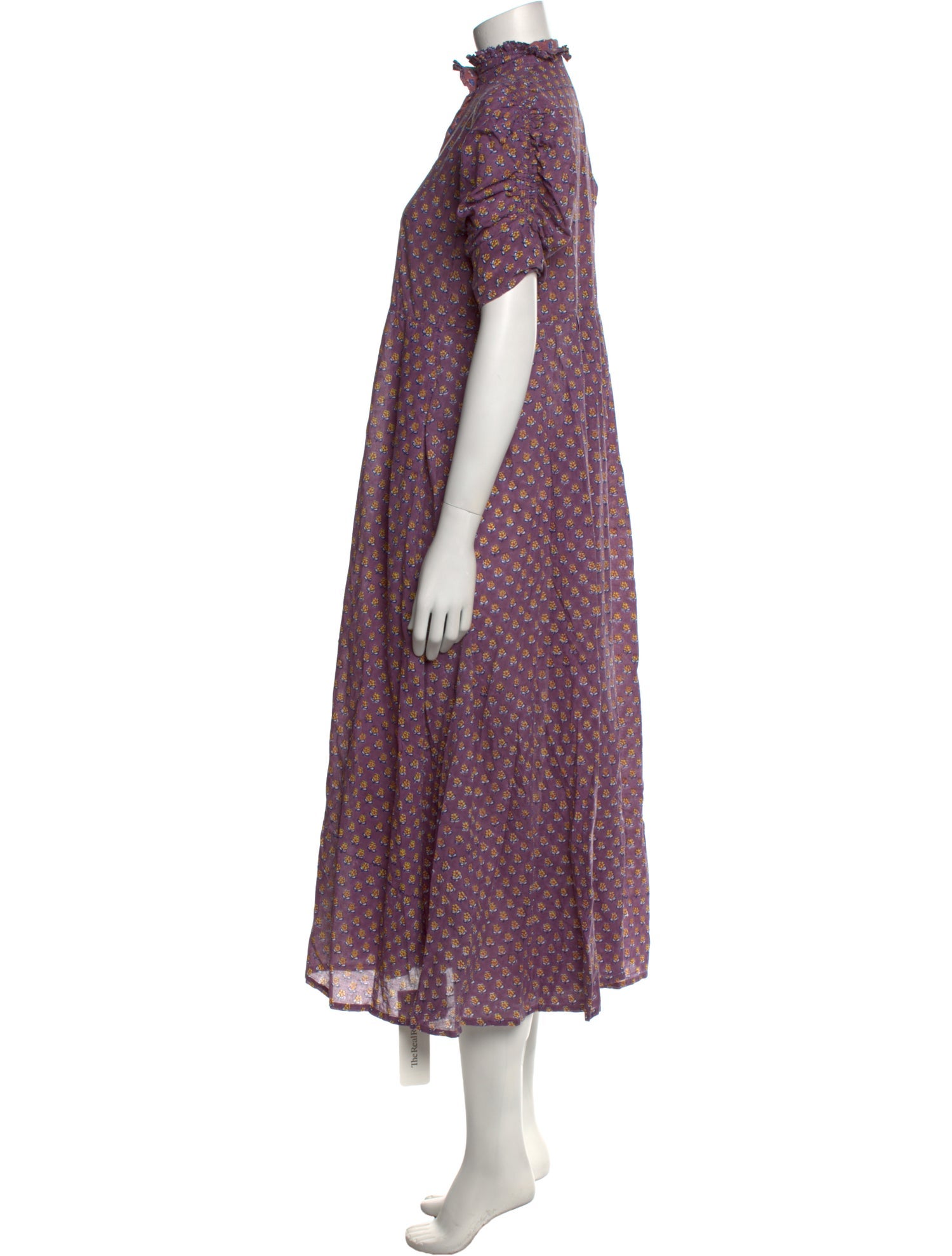 Thierry Colson Floral Print Long Dress